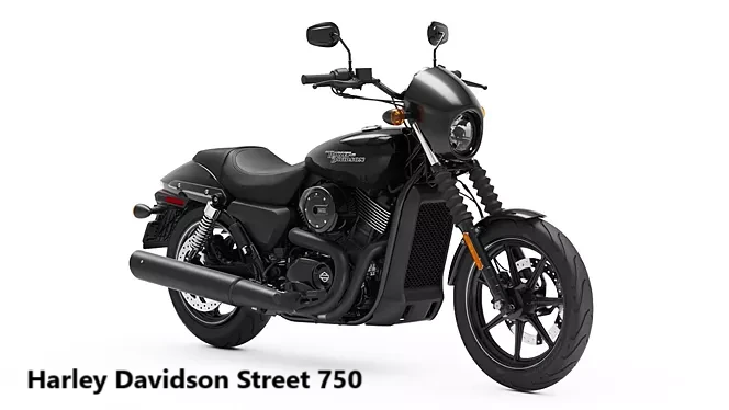 Harley Davidson Street 750 Black Bike